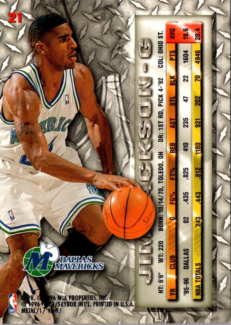 1996 Metal NBA Draft Redemption #21 RDM #21