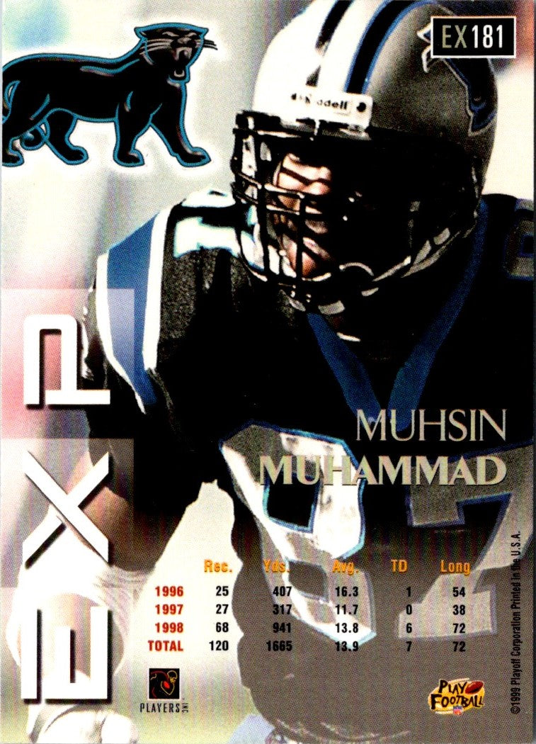 1999 Playoff Prestige EXP Muhsin Muhammad