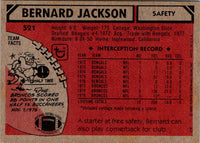 1980 Topps Bernard Jackson #521