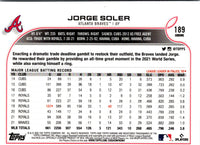 2022 Topps Chrome Jorge Soler #189