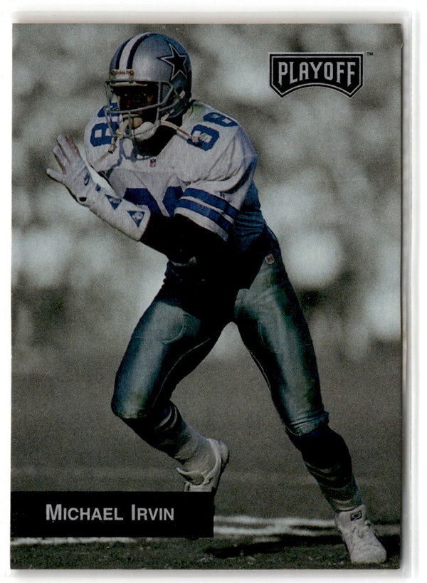 1993 Playoff Promo Inserts Michael Irvin #1