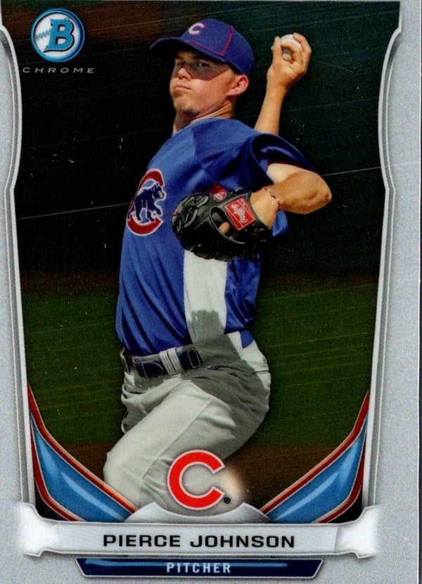 2014 Bowman Chrome Prospects Pierce Johnson #BCP24