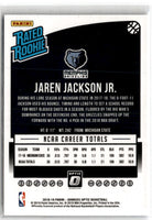 2019 Donruss Optic Jaren Jackson Jr. #110