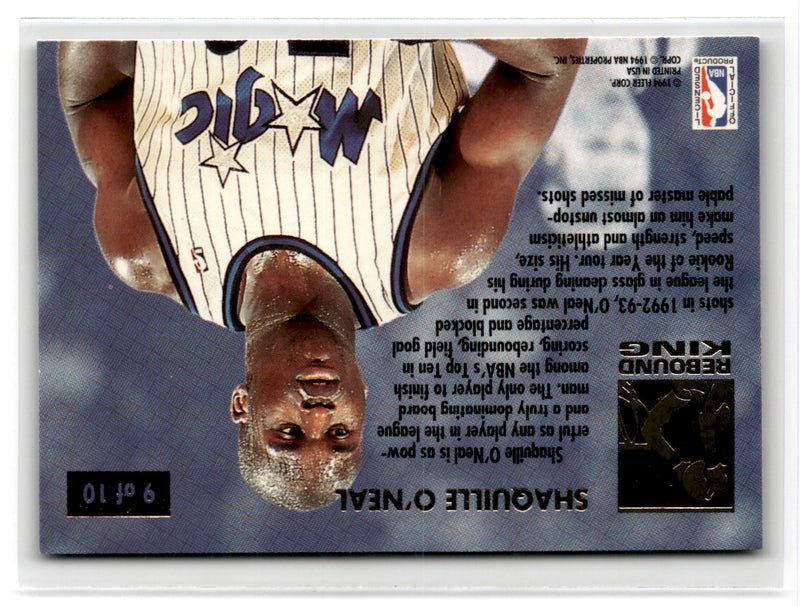 1994 Fleer NBA All-Stars Shaquille O'Neal