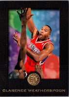 1995 SkyBox E-XL Clarence Weatherspoon #63