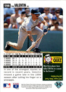 1996 Collector's Choice Silver Signature Jose Valentin