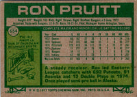 2017 Topps Rediscover Stamped Buybacks Bronze Ron Pruitt #654