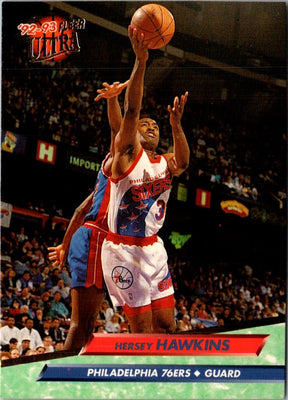 1992 Ultra Hersey Hawkins #139