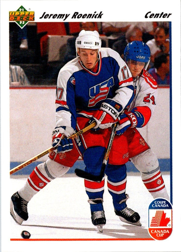 1991 Upper Deck French Jeremy Roenick #36A