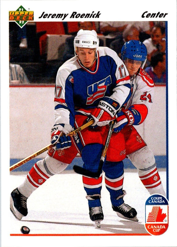 1991 Upper Deck French Jeremy Roenick #36A