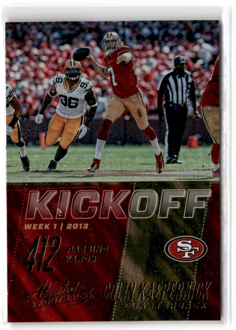 2017 Panini Absolute Kickoff Colin Kaepernick