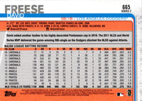 2019 Topps David Freese #665
