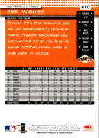 2004 Donruss Tim Worrell #370