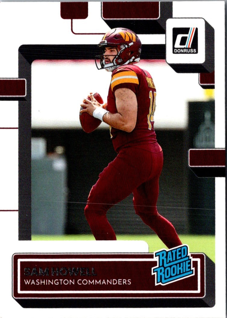 2022 Donruss Rated Rookies Sam Howell