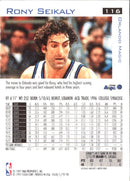 1997 Fleer Rony Seikaly