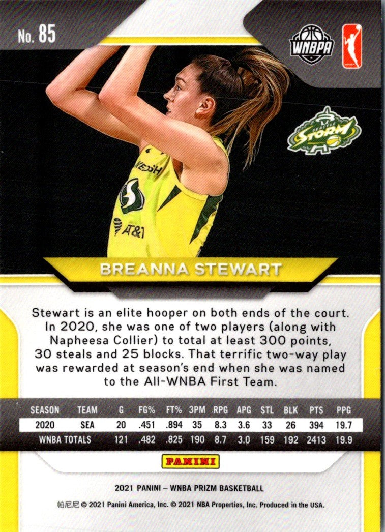 2021 Panini Prizm WNBA Breanna Stewart