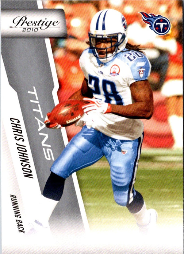 2010 Panini Prestige Chris Johnson #192