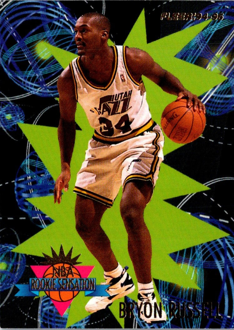 1994 Fleer Rookie Sensations Bryon Russell