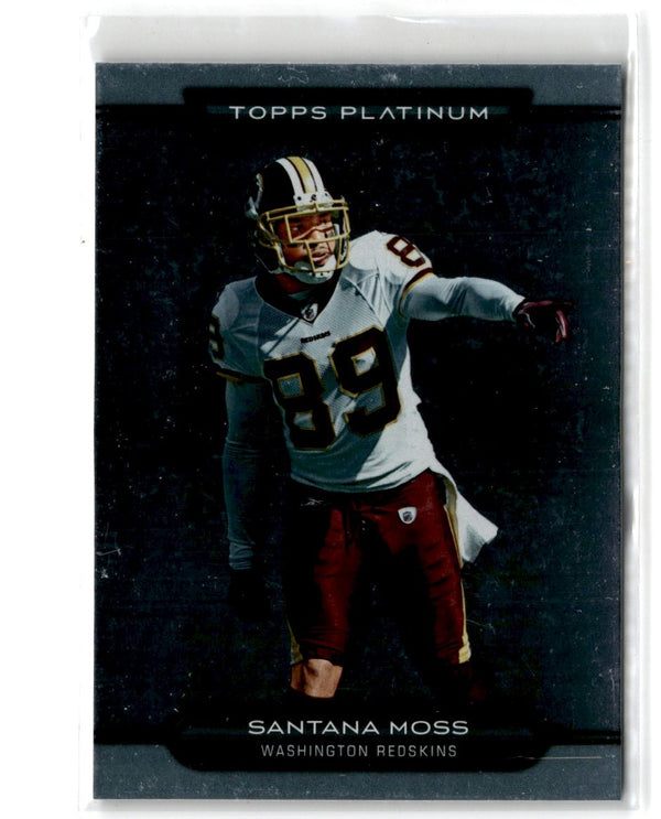 2010 Topps Platinum Santana Moss #97