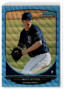 2013 Bowman Chrome Prospects Blue Wave Matt Stites