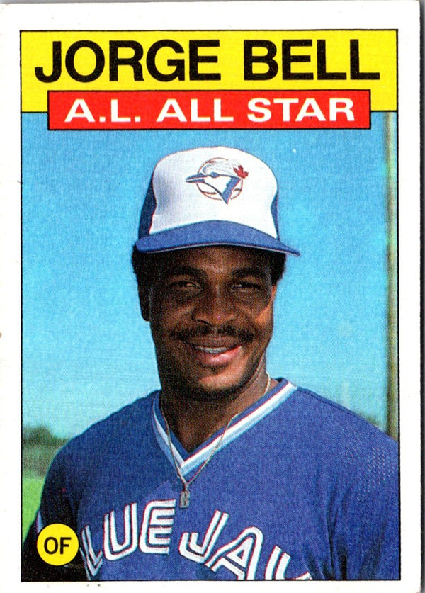 1986 Topps Jorge Bell #718