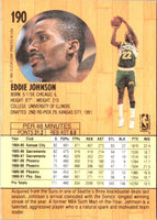 1991 Fleer Eddie Johnson #190