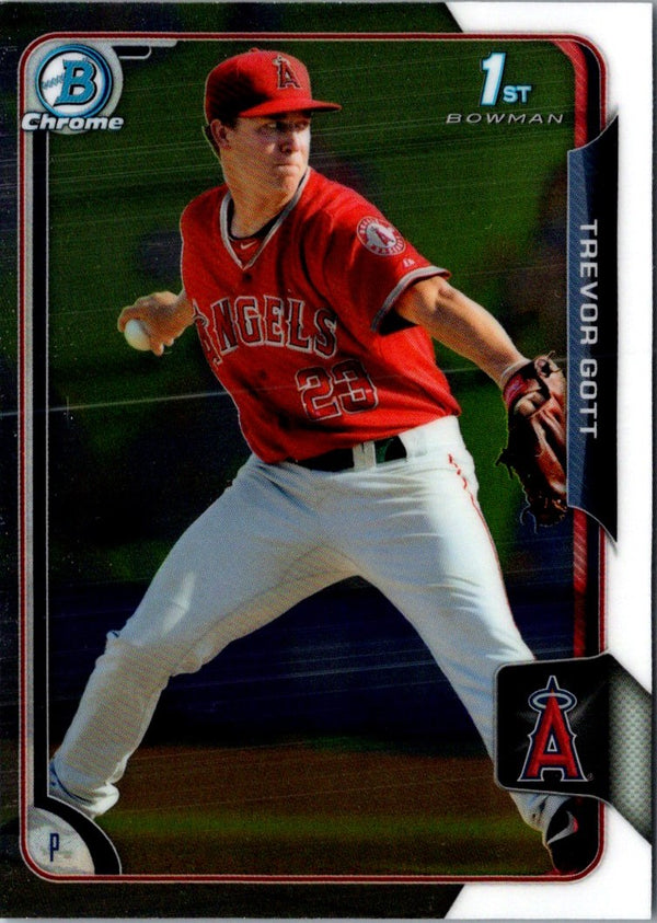 2015 Bowman Chrome Prospects Trevor Gott #BCP17