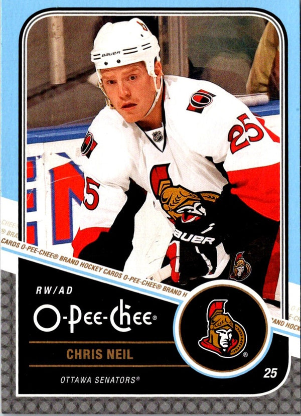 2011 O-Pee-Chee Chris Neil #215