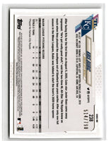 2021 Topps Foilboard (Walmart) Kris Bubic #238 514/790