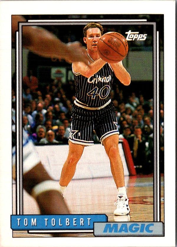 1992 Topps Gold Tom Tolbert #356