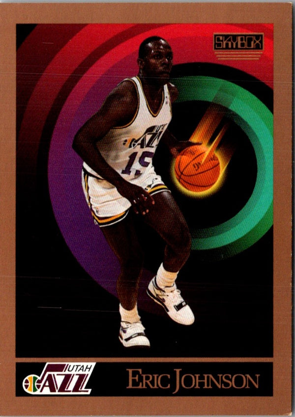 1990 SkyBox Eric Johnson #280 Rookie