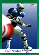 1991 Fleer Nate Newton