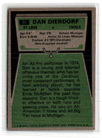 1975 Topps Dan Dierdorf #35