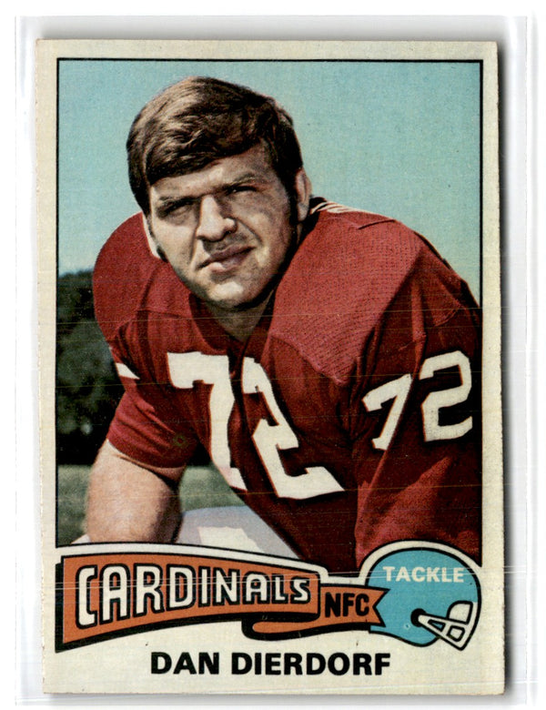 1975 Topps Dan Dierdorf #35