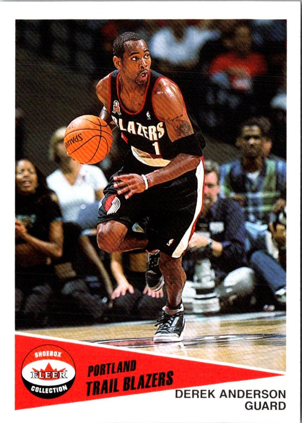 2001 Fleer Shoebox Derek Anderson #3