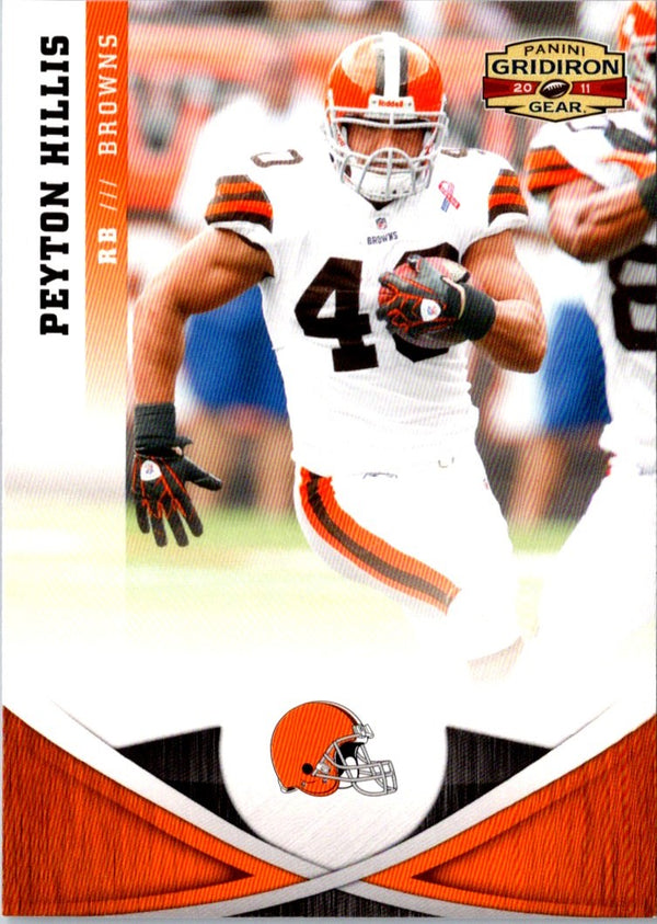 2011 Panini Gridiron Gear Peyton Hillis #31