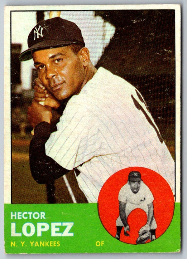 1963 Topps Hector Lopez #92