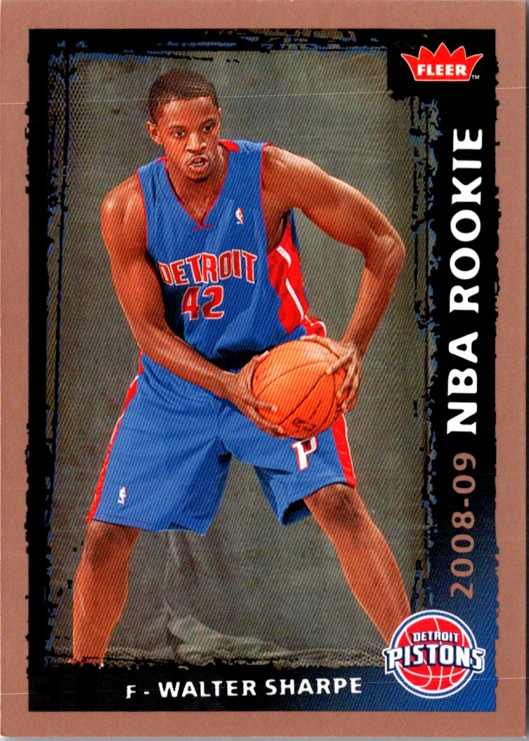 2008 Fleer Walter Sharpe