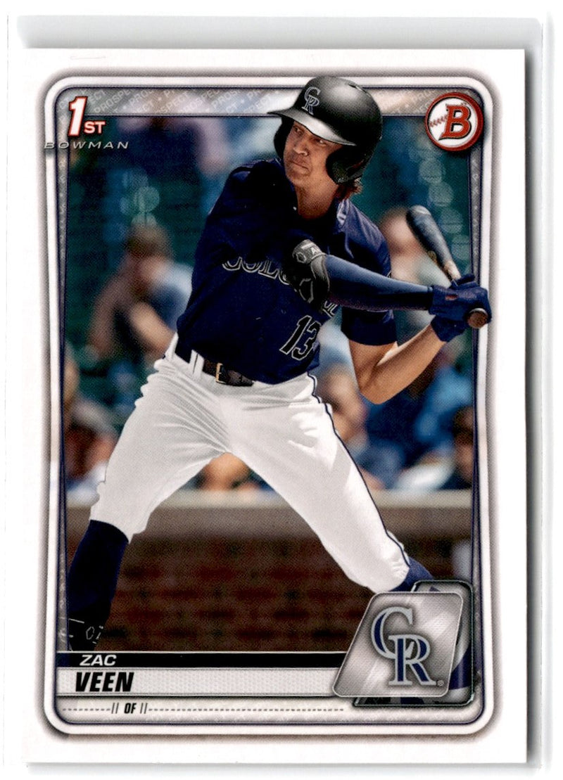 2020 Bowman Draft Zac Veen