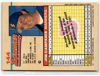 1992 Bowman Jim Campanis #144 Rookie