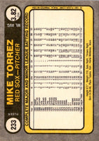 1981 Fleer Mike Torrez #233