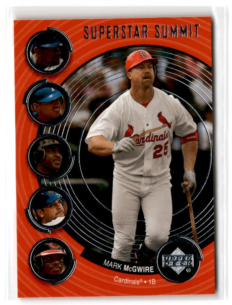 2002 Upper Deck Superstar Summit I Mark McGwire