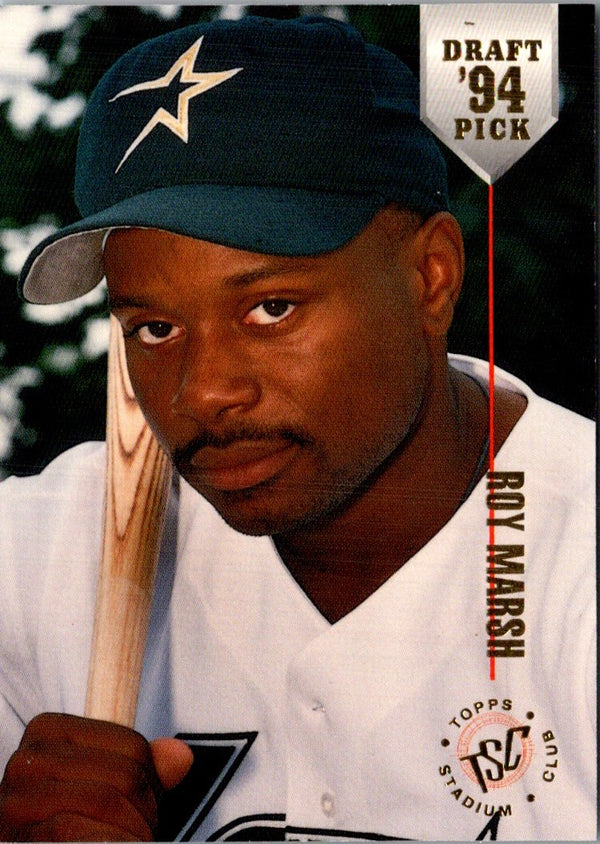 1994 Stadium Club Draft Picks Roy Marsh #66
