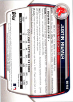 2023 Bowman Draft Justin Riemer #BD-182 Rookie