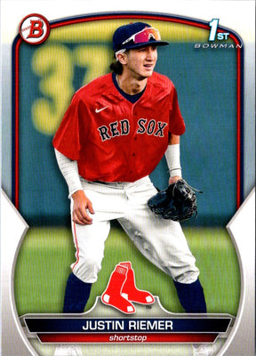 2023 Bowman Draft Justin Riemer #BD-182 Rookie