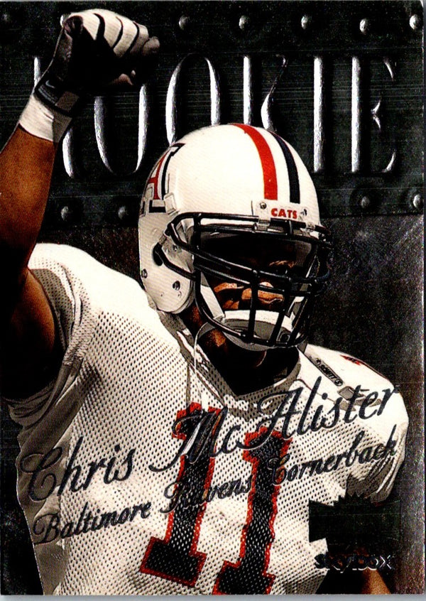 1999 SkyBox Metal Universe Chris McAlister #215 Rookie