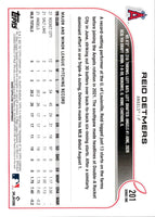 2022 Topps Reid Detmers #201 Rookie