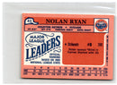 1986 Sportflics Nolan Ryan