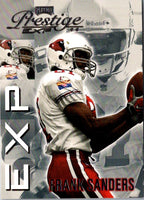 1999 Playoff Prestige EXP Frank Sanders #EX198