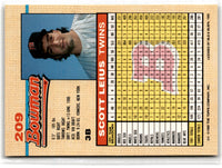 1992 Bowman Scott Leius #209